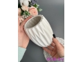 Ваза керамическая 10*15см, белый, 1 шт