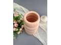 Ваза из керамики, 22*7,5см, розовый, 1шт