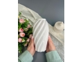 Ваза из керамики (8518D), 19*6см, белый, 1шт