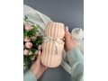 Ваза из керамики, 18*7см, розовый, 1шт