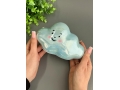 Копилка из керамики - облако 17*11см, голубой