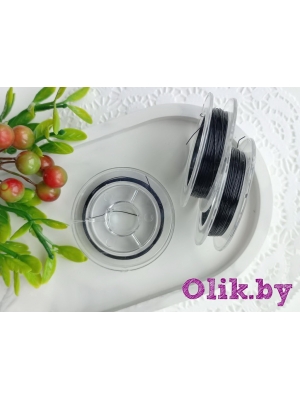 Проволока 0,3 мм*10 м, черный