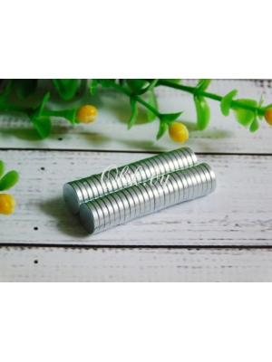 Неодимовые магниты 7*1,5 мм, 1шт