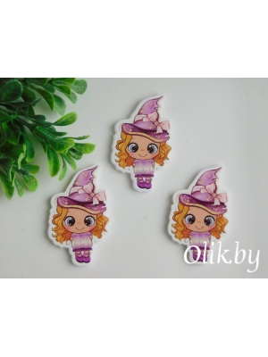 Кабошон-вырубка "Девочка №7" 2,8*3,9 см