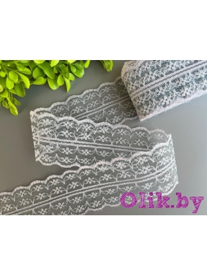 Кружево, 4.5см (3269), серый, 1м
