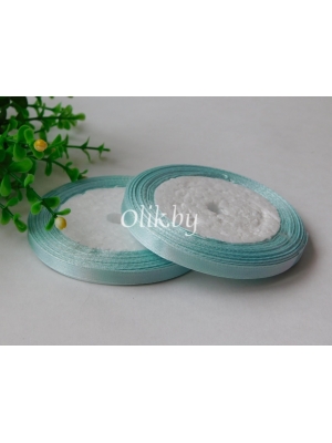 Лента атласная 0.6см, бобина 23 м, голубой №103/104