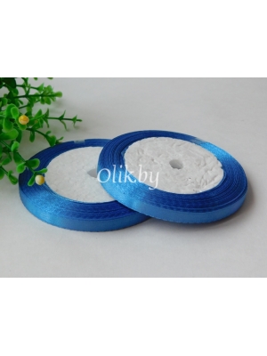 Лента атласная 0.6см, бобина 23 м, светло-синий №152