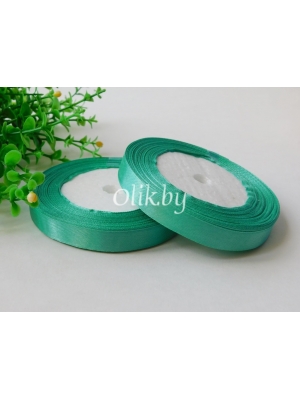 Лента атласная 1.2см, бобина 23 м, тиффани