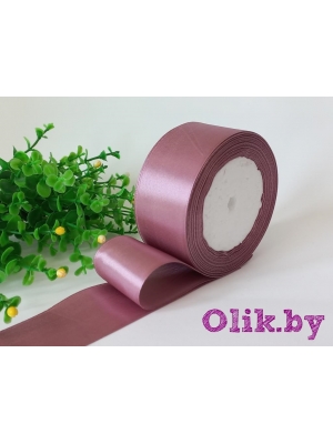 Лента атласная, 4 см, пенка №091, 23 м
