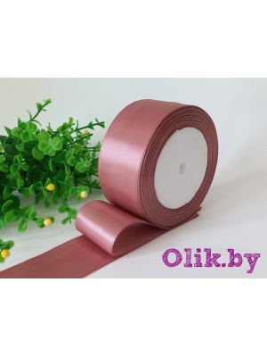 Лента атласная, 4 см, пенка №102, 23 м