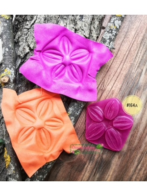 Молд лепестки георгина (лепестки по 3*2см и 2,8*1,7см), арт.164А