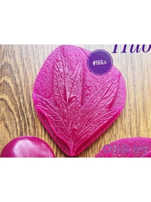 Молд листья пиона (7,5*9,5 см), арт.166 А