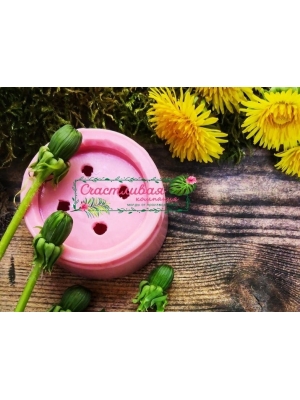 Силиконовая форма "Бутоны одуванчика 4в1" (1,4*1,2см)