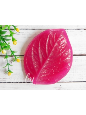 Молд лист гортензии реалистичный (8,5*7см), арт.27