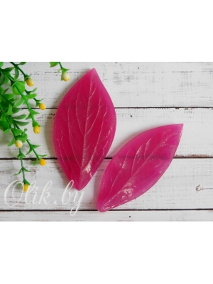 Молд набор листья пиона(9*4,5см), арт.58