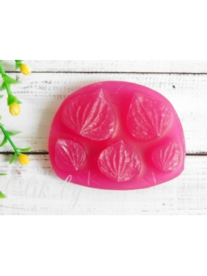 Молд гортензия  5в1 (готовые лепесточки от 2,5см до 1,5см), арт.94