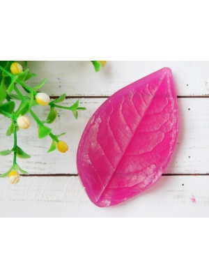 Молд лист розы реалистичный острый (7*4,5), арт.119