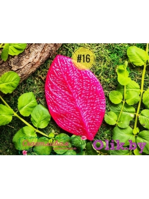 Молд лист универсальный,средний (10*6см), арт.16