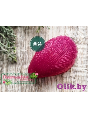 Молд лепесток тюльпана ПОПУГАЙ (5,5*3,3 см ;высота 2,6см), арт.64