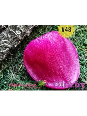 Молд лепесток розы средний реалистичный (5,5*5,5см), арт.48