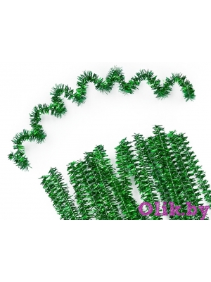 Проволока синельная металлик 20 шт (30 см) зеленый