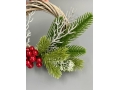 Новогодний венок малый из лозы, 15 см
