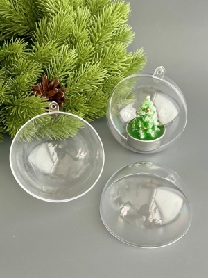 Пластиковая основа для декора 10 см "Шар", 1 шт