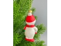 Елочное украшение Снеговик, 10,5 см, 1 шт