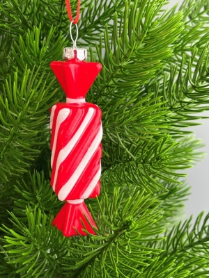 Елочное украшение Конфета 10,5 см, 1 шт