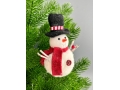 Елочное украшение Снеговик, 13.5 см, 1 шт