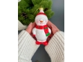 Елочное украшение Снеговик, 10,5 см, 1 шт