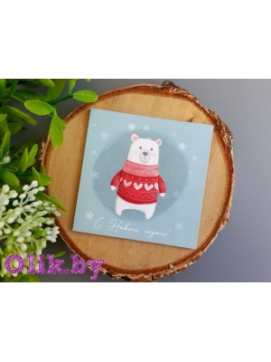 Карточки №112, 300г/м2, 70х70мм, комплект 10 шт