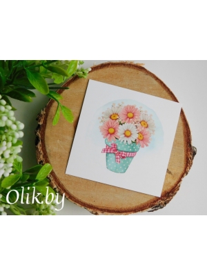 Карточки №88, 300г/м2, 70х70мм, комплект 10 шт