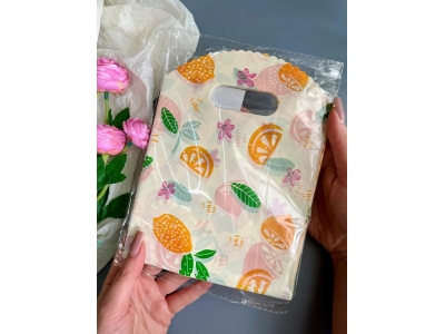 Пакет полиэтиленовый с ручкой 15*19 см (50 шт), №44