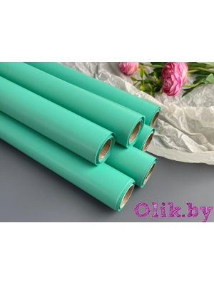 Пленка матовая тонированная 40 мкм, ширина 60 см*10 м, тиффани