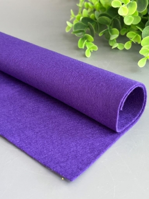 Корейский фетр мягкий 1мм, RN 39, фиолетовый