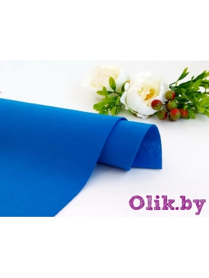 Фетр мягкий 1 мм 20х30см, синий
