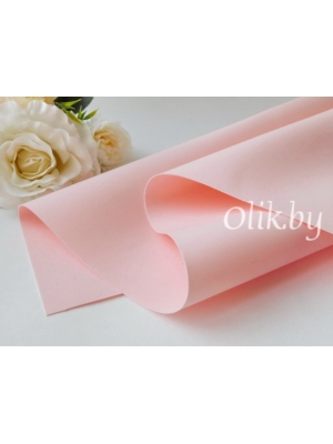 Фоамиран Иранский, 1 мм,  персиковый (108)