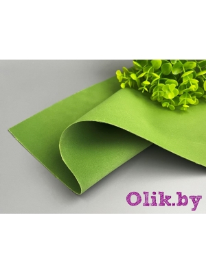 Фоамиран зефирный 1 мм, 50*50 см, темно-зеленый, 1 шт