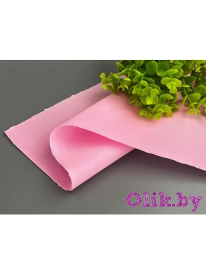 Фоамиран зефирный 1 мм, 50*50 см, розовый, 1 шт