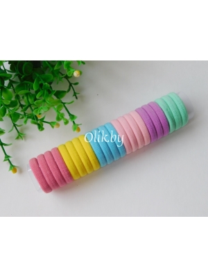 Набор резинок для волос 3 см (22 шт), ассорти №1