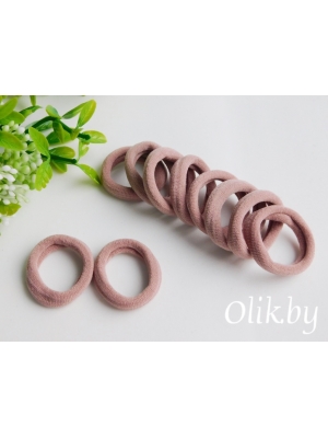 Резинки бесшовные для волос 3 см (10 шт), пенка