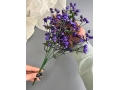 Ветка в букете гипсофила 5 веток, 32 см, фиолетовый