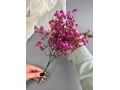 Ветка в букете гипсофила 5 веток, 32 см, сиреневый