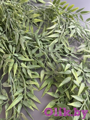 Ветка зелени свисающая бамбук (82 см) патина