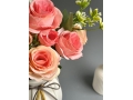 Букет роз, 28 см, розовый