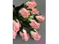 Букет роз 9 голов 45 см, светло-розовый