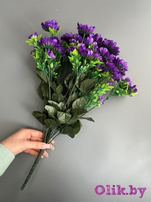 Букет хризантемы 46 см, фиолетовый