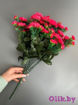 Букет хризантемы 46 см, фуксия