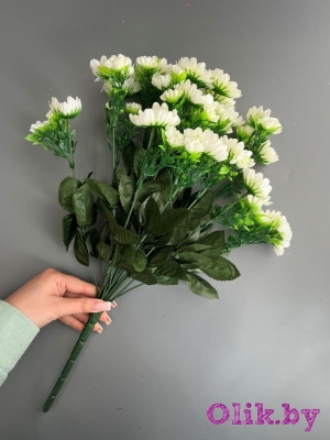 Букет хризантемы 46 см, белый